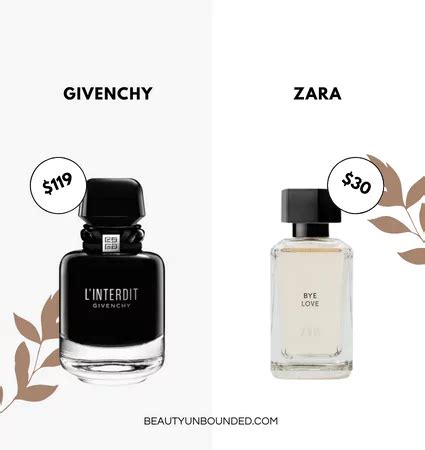 l'interdit givenchy zara dupe|zara perfume dupe uk.